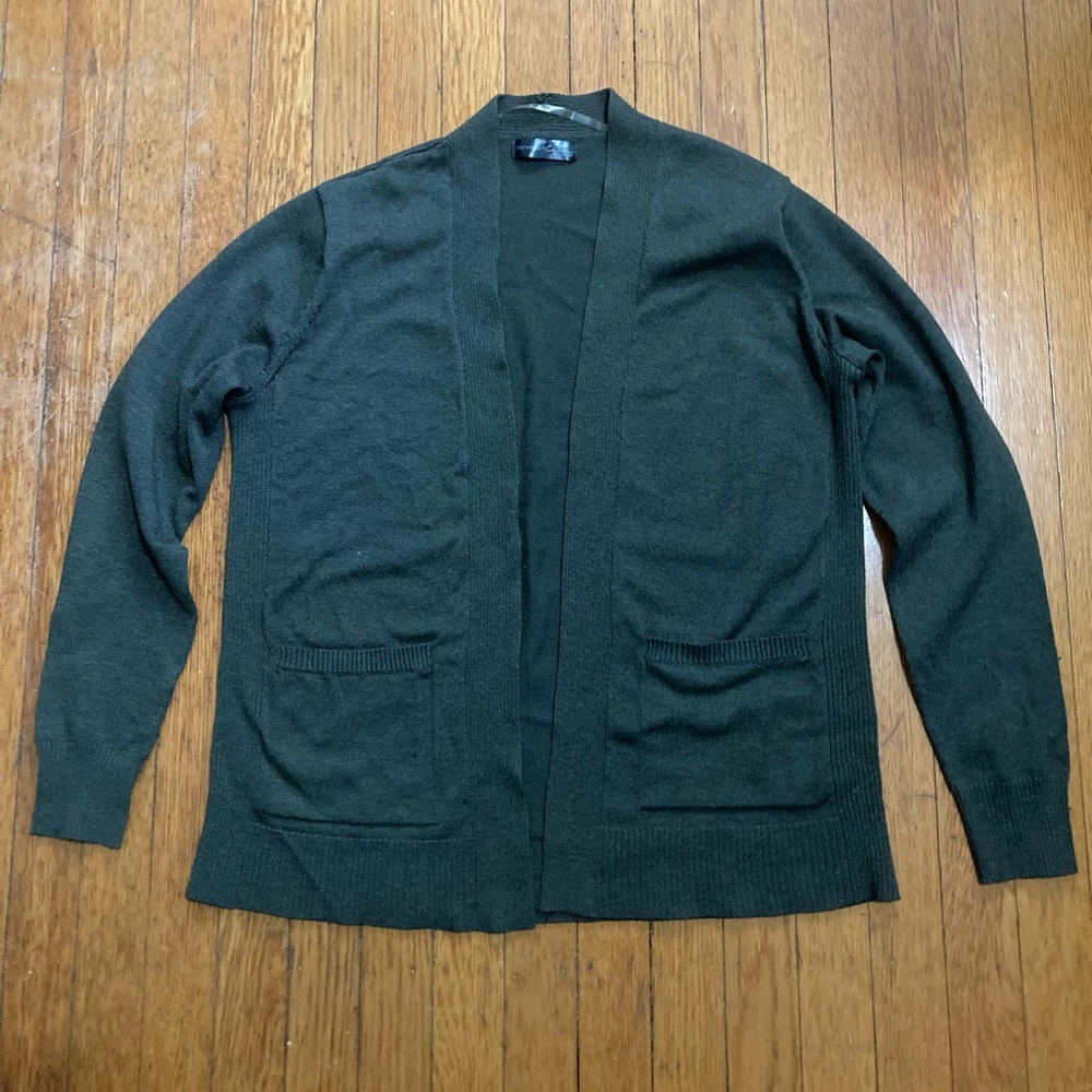 Dark Green Cardigan